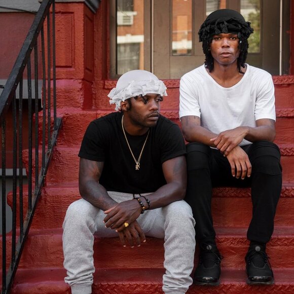 ⚡Men Women 1 Pcs- Grey Satin Head Wraps Skull Cap Tassels Braid Beanie Turban - Picture 2 of 9